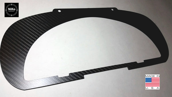 Honda CARBON FIBER MATTE S2000 Cluster Swap Bezel S2K AP1 AP2 EF, EG, –  NiKoCarbonWorks