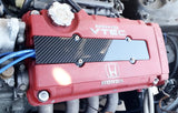 HONDA B18 B16 B SERIES VTEC REAL CARBON FIBER VALVE COVER SPARK PLUG INSERT
