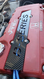 Honda REAL CARBON FIBER B16/ B18 DOHC VTEC "B-SERIES" Custom Spark Plug Cover