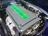 GREEN FLUORESCENT Valve Cover Spark Plug Insert For Honda B18 B16 B Series