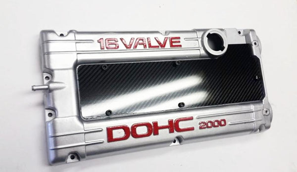 CARBON FIBER CUSTOM SPARK PLUG VALVE COVER FOR MITSUBISHI ECLIPSE