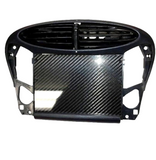 CARBON FIBER Radio Climate DELETE Cover Panel for Porsche Boxster Bezel 97-04