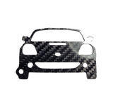 Carbon Fiber keychain for Toyota MR2 MRS ZZW30 (1999-2001) 3rd Generation W30 Inspired Keychain Lanyard  front view Glossy Twill