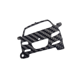 Carbon Fiber keychain for Honda CR-Z CRZ (2011-2016) Inspired Keychain Lanyard Front view Glossy Twill