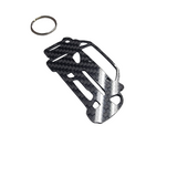 Carbon Fiber keychain for Nissan GT-R R35 (2011-2016) Godzilla Skyline Nismo V-Spec Inspired Keychain Lanyard 3d front view Glossy Twill