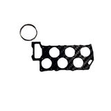 Carbon Fiber Keychain for Volkswagen VR6 cylinder head gasket Twill glossy