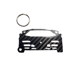Carbon Fiber keychain for Lamborghini Countach (1978-1988) Inspired Keychain Lanyard  front view Glossy Twill gift