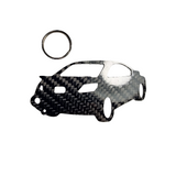 Carbon Fiber keychain for Honda Civic Si (2006-2011) FG1 8th Gen coupe Inspired Keychain Lanyard 3D REAR view Glossy Twill