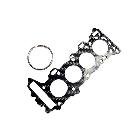 Carbon Fiber Keychain for of Nissan SR20DET Head Gasket