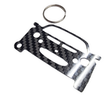 Carbon Fiber keychain for Lotus Elise Series 1 (1996-2001) Inspired Keychain Lanyard  front view Glossy Twill (Copy)