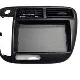 Honda 99-00 Carbonfaser Civic EK Doppel-DIN Radio Stereo Blindplatte Abdeckung