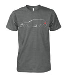 Honda Civic EG inspired Outline T-shirt and Hoodie design