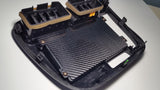 Honda 99-00 Carbon Fiber Civic EK Double Din Radio Stereo Block Off Plate Delete