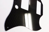 CARBON FIBER Pickguard for SG Standard Full Face Guitar Plate