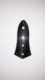CARBON FIBER 4 Holes Control Plate for Fender JB Jazz Bass Guitar *MADE IN USA*