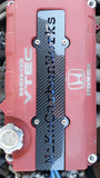 Honda B16 b18 DOHC VTEC B-Series Custom "YOUR CUSTOM TEXT" CARBON FIBER Spark Plug Cover
