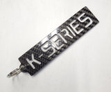 K-Series carbon fiber vustom keychain lanyard gift