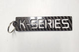 K-Series carbon fiber vustom keychain lanyard gift