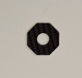 100% CARBON FIBER Toggle Switch Washer Hexagonal Ring for Gibson -Les Paul SG ES