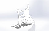 CARBON FIBER Pickguard for Fender® Stratocaster® Strat® USA MIM HSH 11-Hole