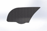 CARBON FIBER DRIVER LEFT SIDE AC VENT TRIM DELETE for 2002-2006 ACURA RSX