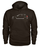 Honda Civic EK inspired Outline T-shirt and hoodie design