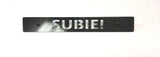 CARBON FIBER SUBIE! Front License Plate Delete for Subaru WRX Impreza STi