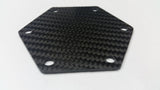 CARBON FIBER Glossy Steering Wheel Horn Button Cover Plate NO Button