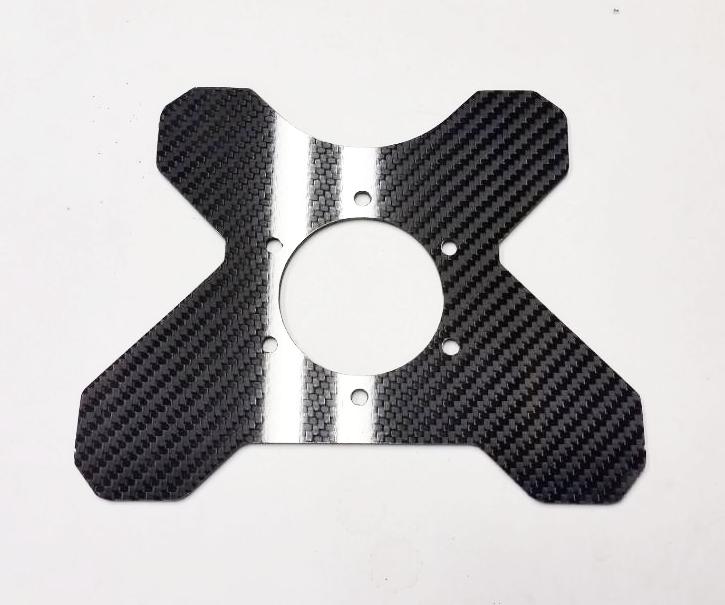CARBON FIBER Steering Wheel Button Switch Plate for MOMO or