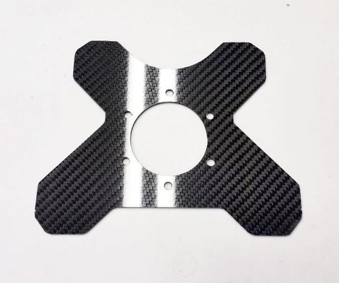 CARBON FIBER Steering Wheel Button Switch Plate for MOMO or 70mm bolt pattern